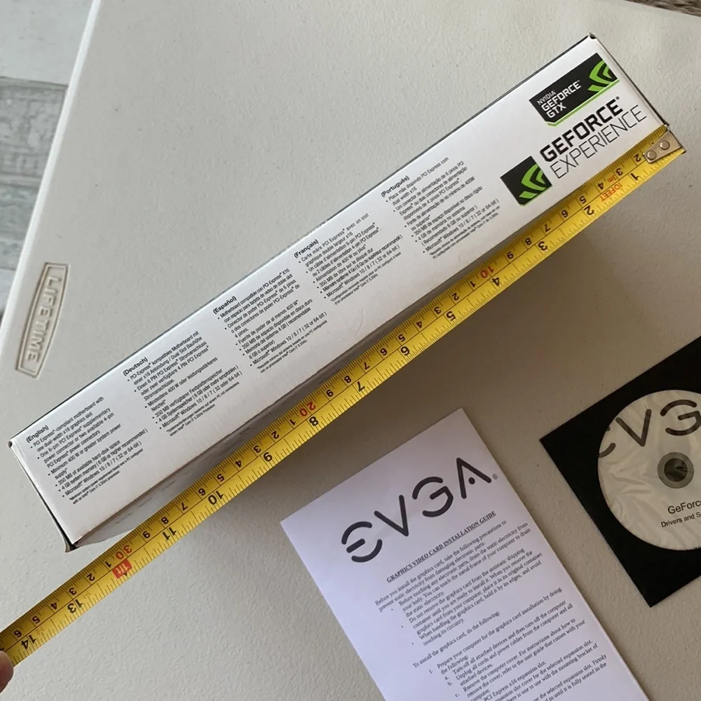 Insides of a Box: pin Cable for GEFORCE GTX 1060 CD and screws